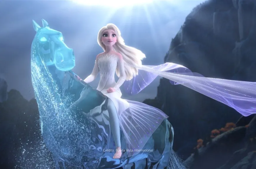 Elsa logrará vencerlas con toda su magia helada para luego vencer a otros espíritus.