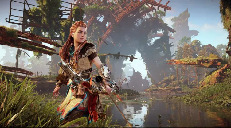 Aloy, protagonista de Horizon Zero Dawn, es una cazadora en un mundo post-apocalíptico dominado por criaturas mecánicas. Su historia de origen y determinación la han convertido en un referente de heroína moderna.
Crédito: Sony Interactive Entertainment