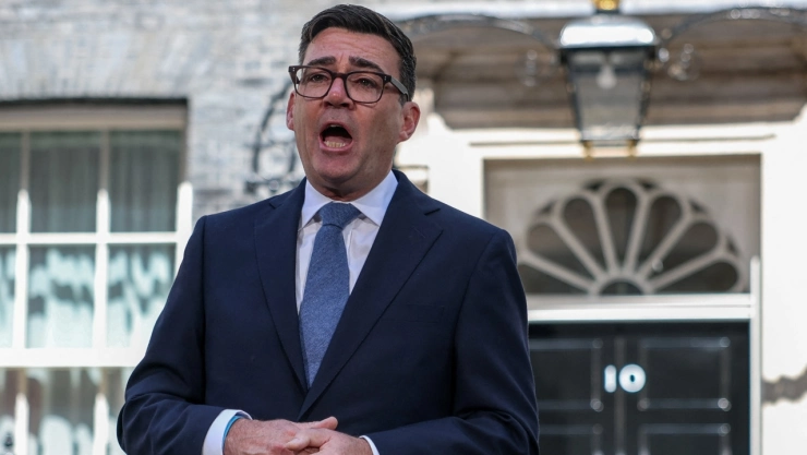 Andy Burnham, primer ministro de Gran Bretaña.