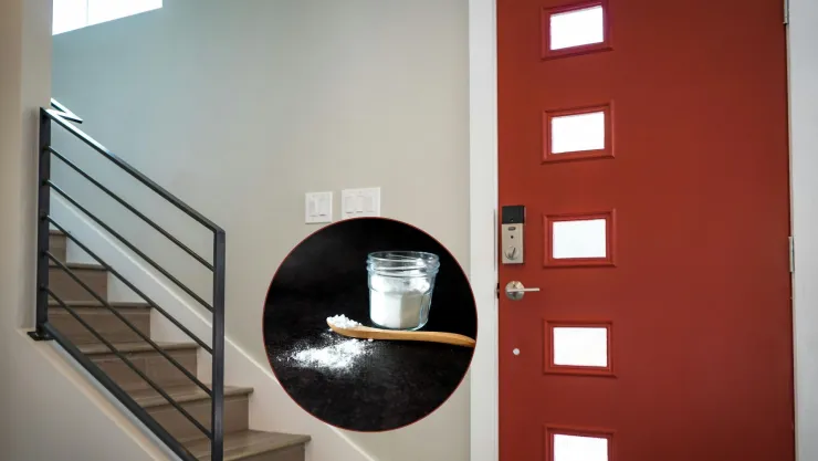 ¿Para qué poner bicarbonato de sodio en la puerta, según el Feng Shui?