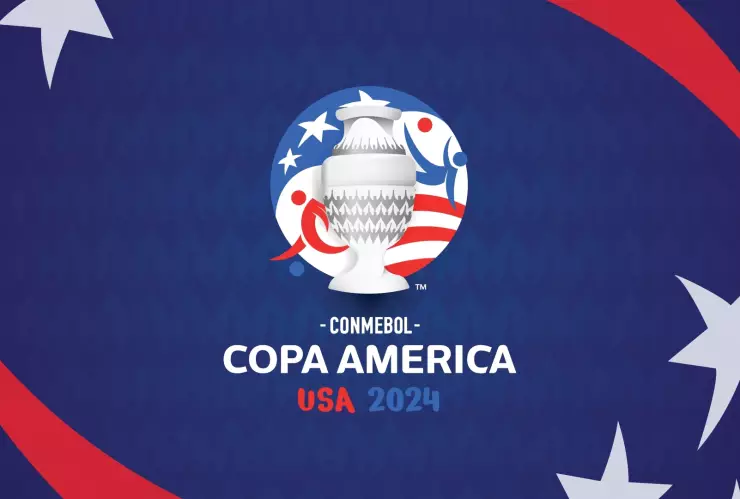 Logo de la Copa América 2024, la cual se celebrará en Estados Unidos