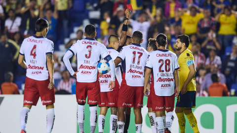 Alan Mozo expulsado América Chivas