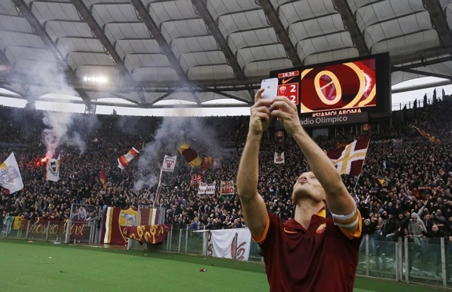 Francesco Totti, delantero de la Roma