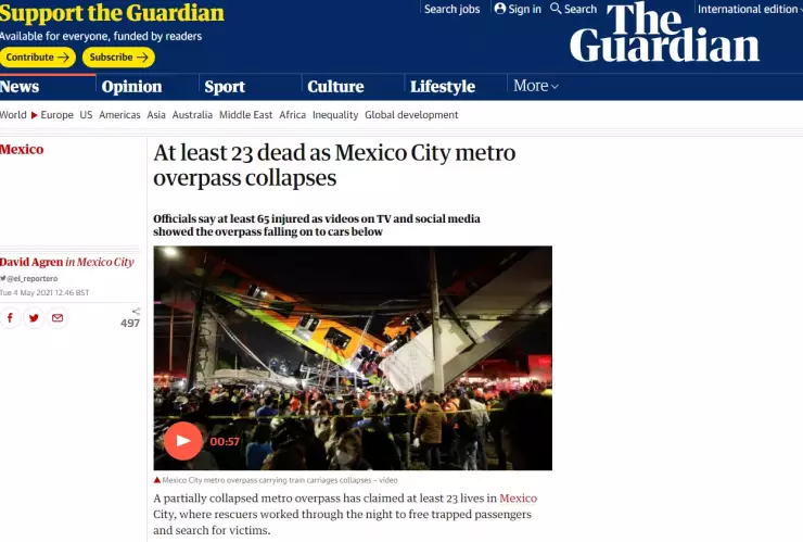 Tragedia en el metro de la CDMX