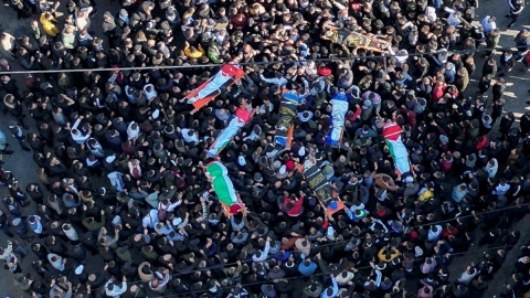 Enfrentamiento entre ejército israelí y palestinos