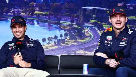 ¿Amigos? Checo Pérez habló de su relación con Max Verstappen