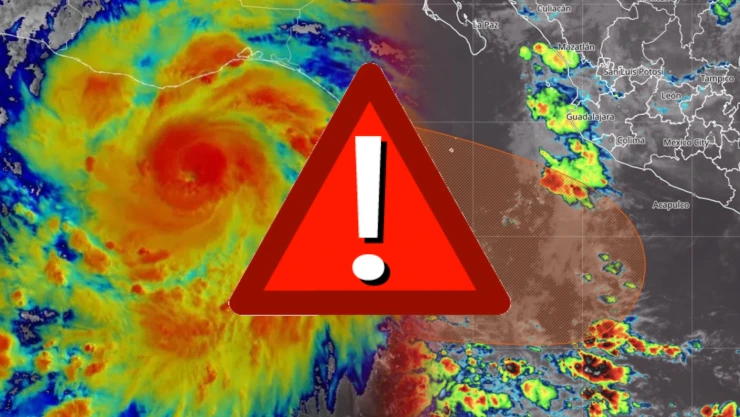 Aumenta probabilidad de que se forme el Ciclón Tropical ‘Elida’ en los próximos 7 días: Esta es su ubicación EXACTA en el Pacífico