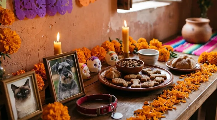 Ofrenda Día de Muertos para mascotas: Qué día se pone, qué elementos lleva y cómo honrar a tu perro o gato