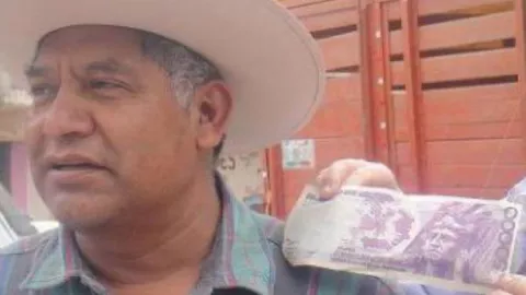 Fulgencio Sandoval es el verdadero rostro del billete de 100 pesos y el de 50 mil pesos viejos.