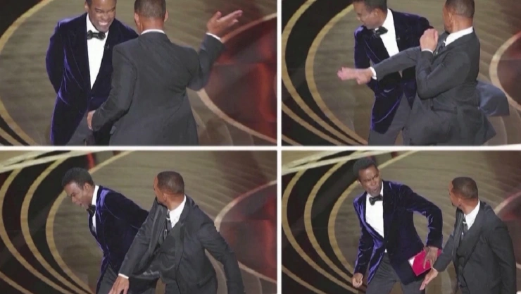 Will Smith está “profundamente arrepentido” por abofetear a Chris Rock en los Oscar.