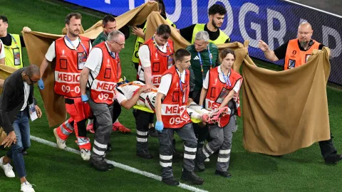 Un brutal choque dejó a Varga conmocionado