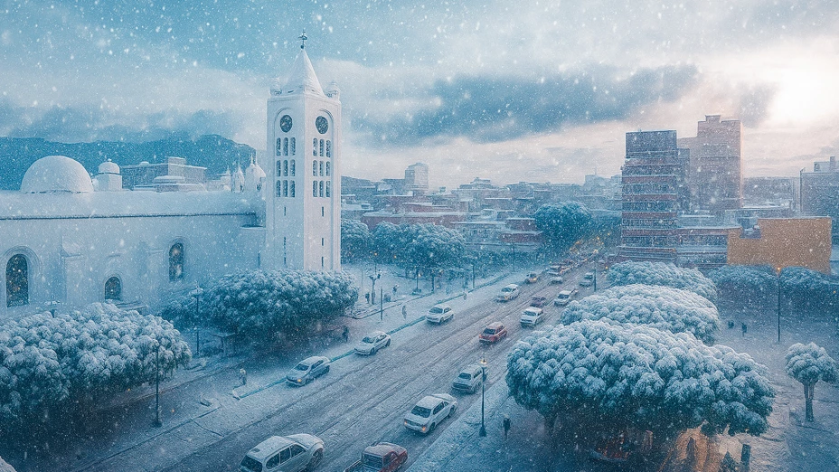 Frente frío provocaría nieve en el Pico de Orizaba, Popocatépetl y Nevado de Toluca