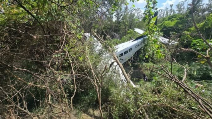 ÚLTIMA HORA: ¡Sobreviven de milagro! Avioneta se desploma en Nuevo León