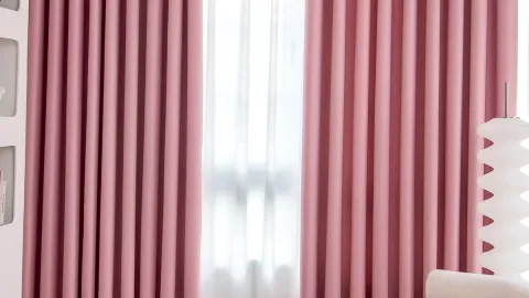 8 diseños de cortinas rosas para tu habitación: con estos colores combinan perfecto