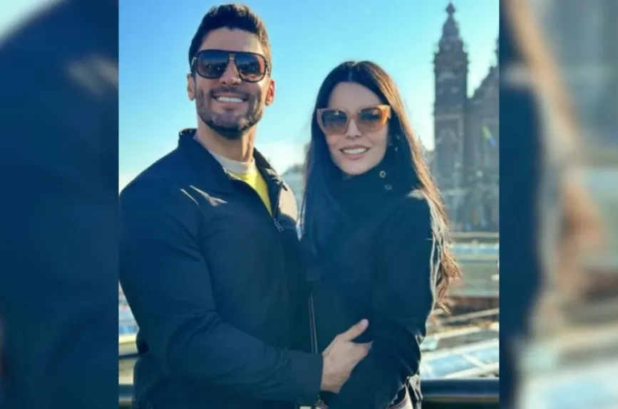 Kike Mayagoitia y Cynthia de la Vega