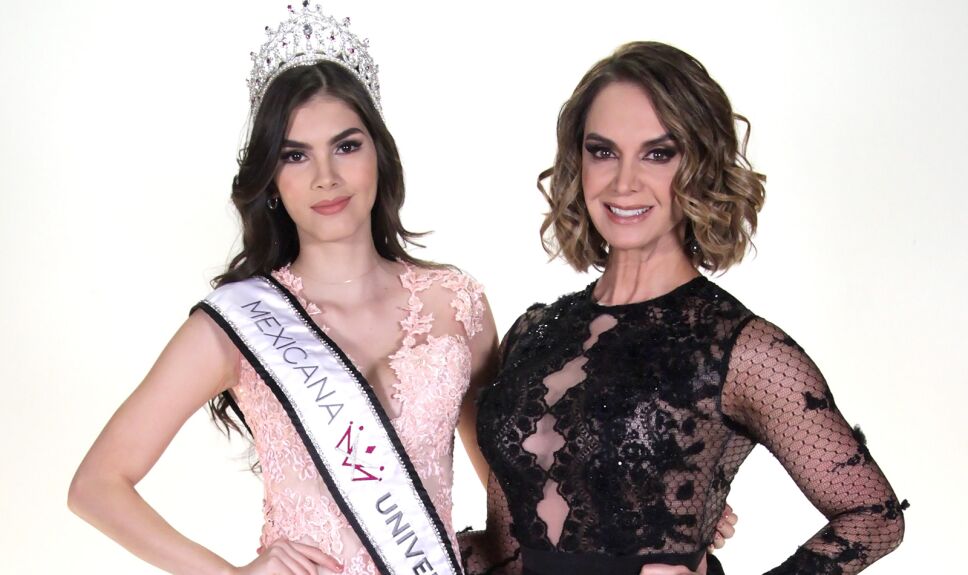 Denisse Franco y Lupita Jones