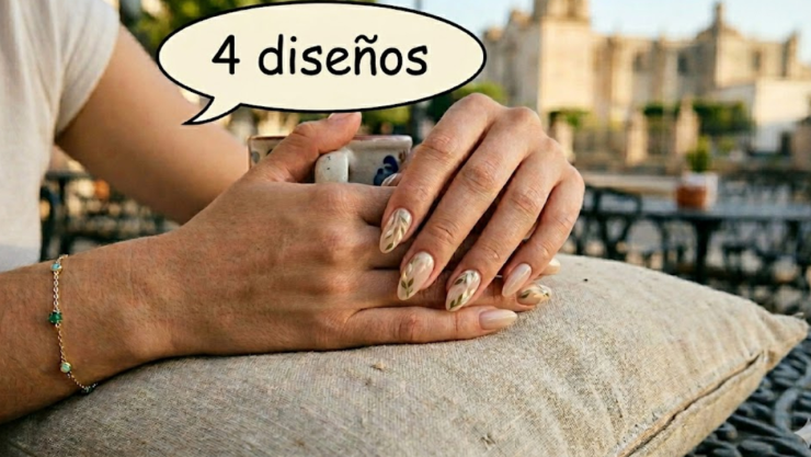 4 diseños de uñas acrílicas: se ven hermosas en mayo de 2026 y son ideales para estilizar las manos
