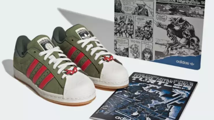 Tenis Adidas de las Tortugas Ninjas
