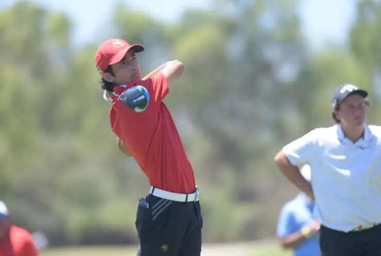 Alejandro Fierro durante el Campeonato Nacional Infantil-Juvenil