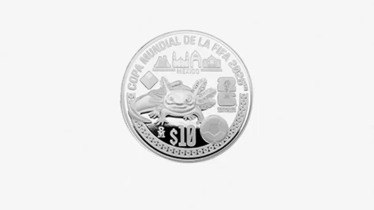 Moneda de CDMX para la Copa Mundial de la FIFA 2026™