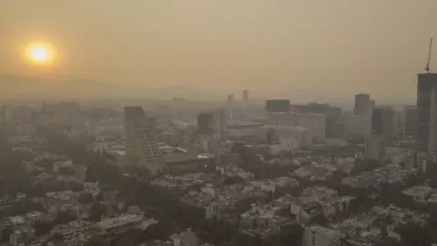 Se registra muy mala calidad del aire en CDMX y Edomex hoy 22 de febrero