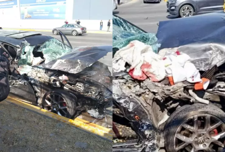 implicado accidente vía atlixcayotl