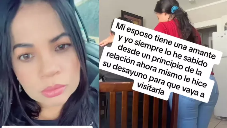 Mujer acepta infidelidad