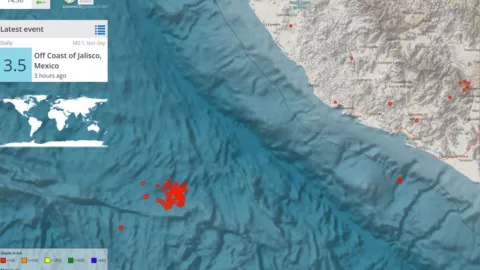Detectan más de 50 SISMOS en Cihuatlán; autoridades vigilan secuencia sísmica