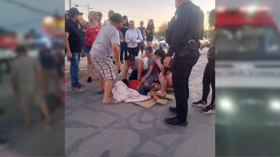 ¡Imprudente al volante! Tras saltarse un salto arrolla a niño y abuela.jpg