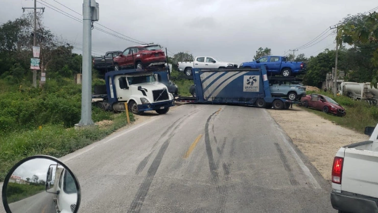 accidente salida de Cancún hoy 23 de enero de 2025; esto se sabe.jpg