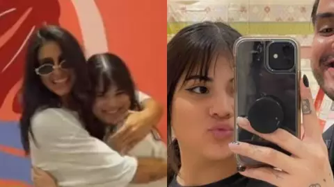 Muralista chihuahuense pinta para Barbara del Regil