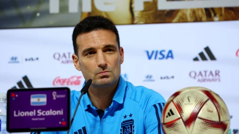 Lionel Scaloni, entrenador de Argentina