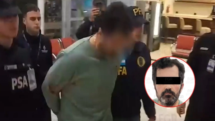 Exmando naval Fernando “N” llega a México, luego de ser expulsado de Argentina