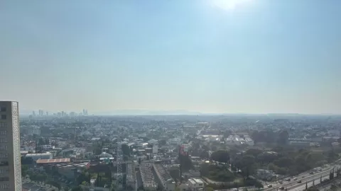 Mala calidad del aire en Puebla hoy