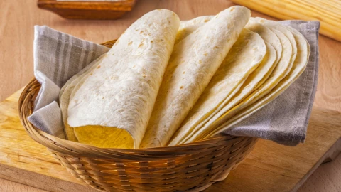 Tortillas de harina