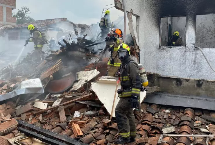Accidente en Medellín