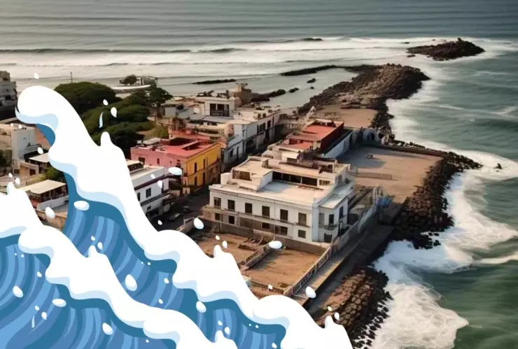 desaparecerá Veracruz tragado por el mar