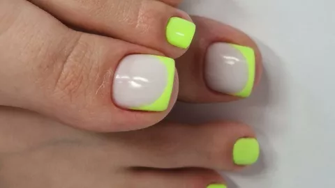 Uñas playa para pies