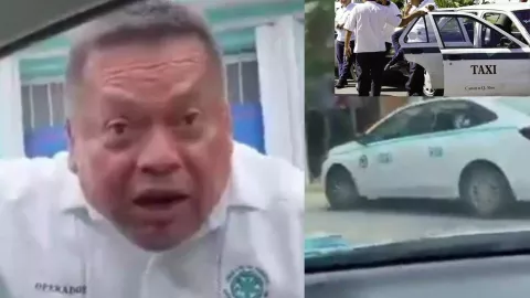 Graban a taxista acosando a turista en Playa del Carmen; video genera indignación