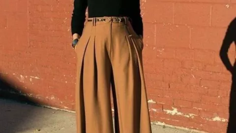 Pantalones de tiro alto para cuerpo petite