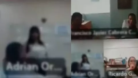 VIDEO_ Despiden a funcionario del IMSS tras realizar actos sexuales en videoconferencia