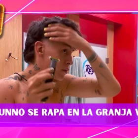 Kunno se rapa en La Granja vip
