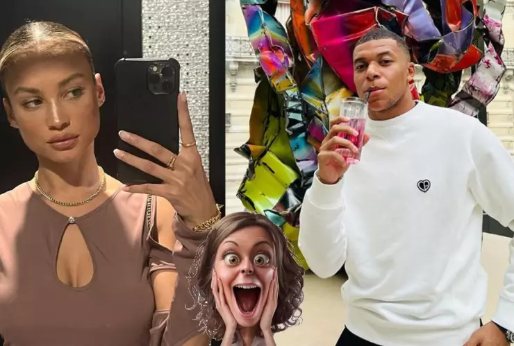 Kylian Mbappé and Rose