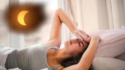 Eclipse Solar dolor de cabeza