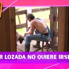 Fernando Lozada no quiere decir adiós: se despide de sus borreguitos entre lágrimas