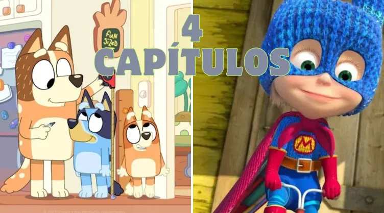 Capítulos de Bluey y Masha y El Oso