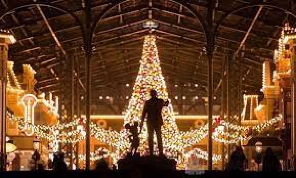 tokio disneyland, navidad en japón