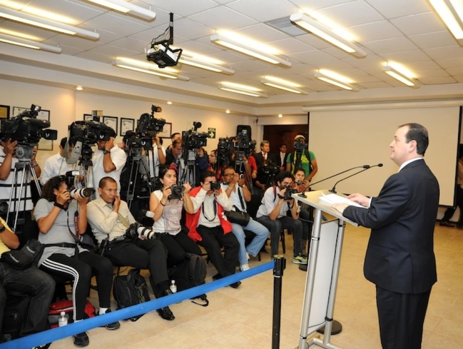 Rodolfo Ríos Garza, titular de la Procuraduría General de Justicia del Distrito Federal (PGJDF)