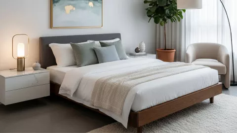 como hacer que mi cama se vea lujosa