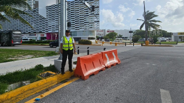 Tráfico en Cancún HOY: Continúan los cierres viales y bloqueos en la ciudad este 10 de abril